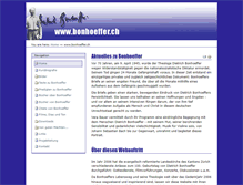 Tablet Screenshot of bonhoeffer.ch